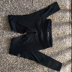 Pure barre by splits59 black leggings size xs